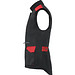 Multipocket Arbeitsweste Armada in Farbkombination, L, schwarz/rot