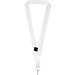 Neve Sublimation Lanyard für mit Loop, schwarz, 25mm