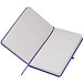 Notizbuch Happy, DIN A5, blanko, lila Notizbuch Happy, DIN A5, blanko, lila