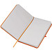Notizbuch Happy, DIN A5, blanko, orange Notizbuch Happy, DIN A5, blanko, orange