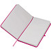 Notizbuch Happy, DIN A5, blanko, pink Notizbuch Happy, DIN A5, blanko, pink