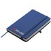 Notizbuch Happy, DIN A6, blanko, blau