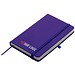 Notizbuch Happy, DIN A6, blanko, lila