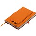 Notizbuch Happy, DIN A6, blanko, orange