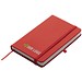Notizbuch Happy, DIN A6, blanko, rot