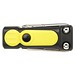 Octo 8-in-1 Schraubenzieher-Set aus recyceltem RCS Kunststoff mit Taschenlampe, gelb