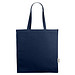 Odessa 220 g/m² recycelte Baumwoll Tragetasche 13L, navy