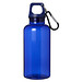 Oregon 400 ml RCS-zertifizierte Trinkflasche aus recyceltem Kunststoff mit Karabiner, blau