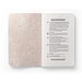 ORGANIC SOFT. Notizbuch A6 mit flexiblem Cover aus Elefantendung (80%), Naturhell