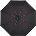 FARE® Automatik-Taschenschirm Colorline Oversize, schwarz/rot FARE® Automatik-Taschenschirm Colorline Oversize, schwarz/rot