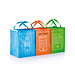 XD COLLECTION Recycling Set 3tlg., grün XD COLLECTION Recycling Set 3tlg., grün