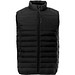 Pallas GRS recycelter wattierter Bodywarmer für Herren, schwarz, L