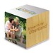 Pflanz-Holz mit Samen, Ringelblume, 1-seit. Druck