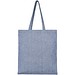 Pheebs 210 g/m² recycelte Tragetasche 7L, heather blau