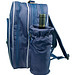 Picknickrucksack aus Polyester für 4 Personen, blau