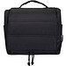 Puffer GRS recycelte aufhängbare Kulturtasche 8L, schwarz