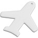 RFX™ H-09 Reflektierender PVC-Anhänger Flugzeugs, weiss
