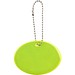 RFX™ H-12 Reflektierender, großer, runder Anhänger, neongelb
