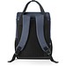 ROMA L. Gepolsterter Thermorucksack aus recyceltem Polyester 600D Ripstop 16 L, Blau