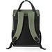 ROMA L. Gepolsterter Thermorucksack aus recyceltem Polyester 600D Ripstop 16 L, Dunkelgrün