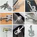 ROMINOX® Key Tool // Guitar - 19 functions (Gitarre), silber