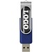 Rotate Doming USB-Stick, blau, 16GB