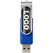 Rotate Doming USB-Stick, royalblau, 16GB
