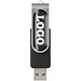 Rotate Doming USB-Stick, schwarz, 16GB