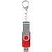 Rotate mit Schlüsselanhänger USB-Stick, mittelrot, 64GB