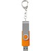 Rotate mit Schlüsselanhänger USB-Stick, orange, 4GB