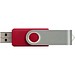 Rotate USB-Stick 3.0 mit Doming, rot, 32GB