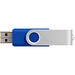Rotate USB-Stick 3.0 mit Doming, royalblau, 128GB
