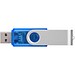 Rotate USB-Stick 3.0 transparent, blau, 64GB