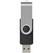 Rotate USB-Stick, schwarz, 2GB