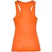 Schura Sport Top für Damen, Fluor Orange, S