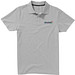 ELEVATE Herren Poloshirt Seller, grau meliert, XL ELEVATE Herren Poloshirt Seller, grau meliert, XL