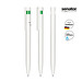 senator® Druckkugelschreiber Liberty Polished Antibac®, weiß/grün senator® Druckkugelschreiber Liberty Polished Antibac®, weiß/grün