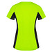 Shanghai Sport T-Shirt für Damen, Fluor Green / schwarz, 2XL
