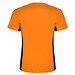 Shanghai Sport T-Shirt für Herren, Fluor Orange / schwarz, S