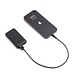 SHERYL. Powerbank 4'000 mAh bei recyceltem ABS (100% rABS), Schwarz