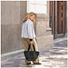 shopper M, bouclé black