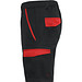 Workwear Shorts Tahoe, XXXL, schwarz/rot
