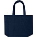 Siam GRS-recycelte Strandtragetasche aus Frottee 13 L, navy
