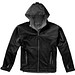 Slazenger™ Herren Softshell Jacke Match mit Kapuze, schwarz, M Slazenger™ Herren Softshell Jacke Match mit Kapuze, schwarz, M