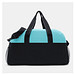 Sporttasche FITNESS,schwarz, türkis