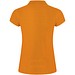 Star Poloshirt für Damen, orange, 3XL