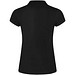 Star Poloshirt für Damen, schwarz, 2XL