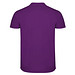 Star Poloshirt für Herren, lila, S
