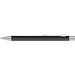 uma® Metall-Kugelschreiber Straight SI, blaue Mine, schwarz