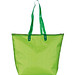 Strandtasche aus Polyester mit transparenten Henkeln, apfelgrün Strandtasche aus Polyester mit transparenten Henkeln, apfelgrün